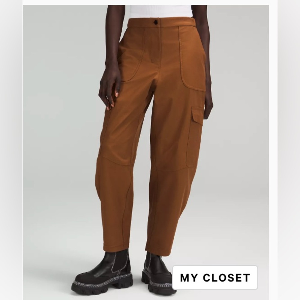 Lululemon Light Utilitech Cargo Pants - Roasted Brown Size 26